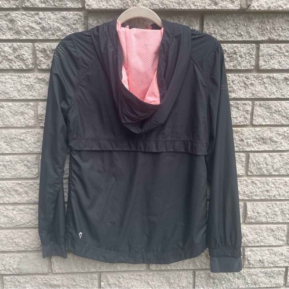 Ivivva by Lululemon Spring Seed Zip Up Wind Breaker Atlethic Jacket Size 14 - Picture 7 of 12